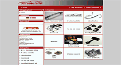 Desktop Screenshot of 321autoteile.de